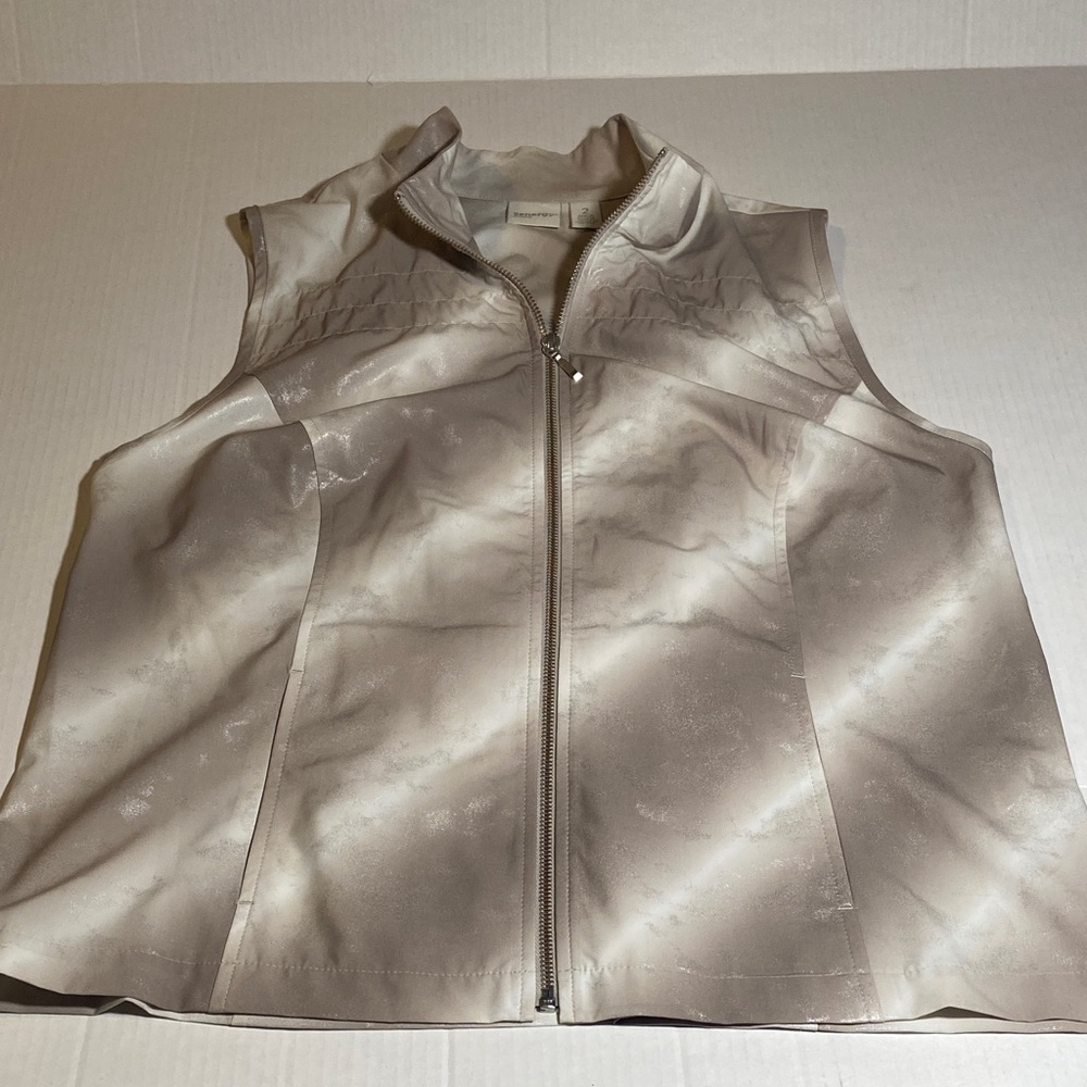 Zenergy by Chico’s Light Vest in Plus Size 2